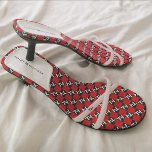Tommy Hilfiger Sandal Kitten Heels 7.5